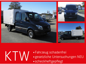 الشاحنات الصغيرة المسطحة, الشاحنات الصغيرة كابينة مزدوجة Mercedes-Benz Sprinter 213CDI DOKA,Klima,3665mm Radstand: صور 1
