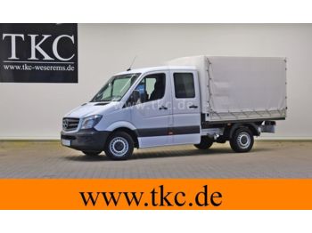 جديد الشاحنات الصغيرة ستائر, الشاحنات الصغيرة كابينة مزدوجة Mercedes-Benz Sprinter 213 313 CDI Pritsche Doka Klima #78T451: صور 1