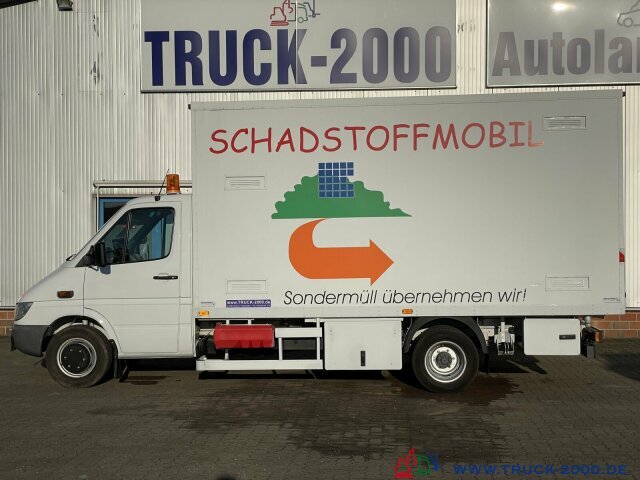 الشاحنات الصغيرة صندوق مغلق Mercedes-Benz Sprinter 616 Schadstoff- Werkstattmobil Neu 1.Hd: صور 9