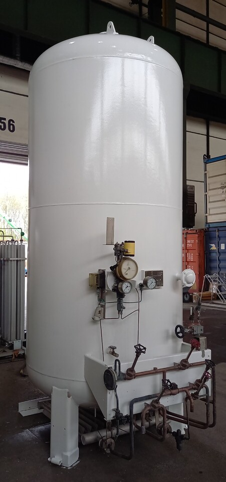 خزان تخزين Messer Griesheim Gas tank for oxygen LOX argon LAR nitrogen LIN 3240L: صور 7