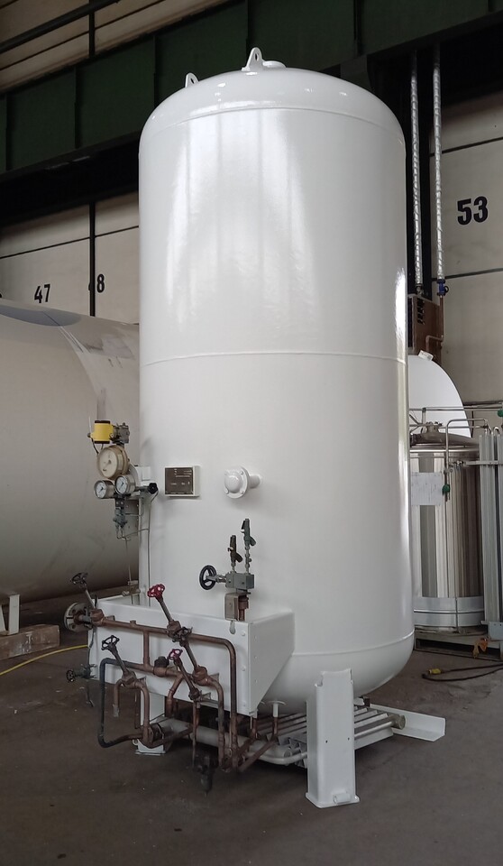 خزان تخزين Messer Griesheim Gas tank for oxygen LOX argon LAR nitrogen LIN 3240L: صور 2