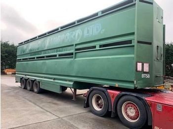 شاحنة نقل المواشي نصف مقطورة Moorhill livestock trailer Single Decker: صور 1