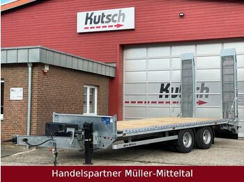 جديد عربة مسطحة منخفضة مقطورة Müller-Mitteltal ETÜ-TA-R 14,4 Tieflader / Plateau: صور 1