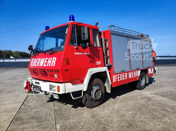  - STEYR 791 4x4 Feuerwehr Kran, Seilwinde & Lichtmast - المطافئ