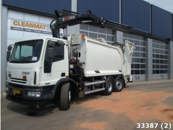 Ginaf C 3127 N met Hiab 21 ton/mtr laadkraan - شاحنة القمامة