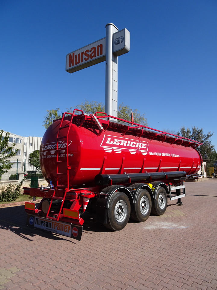 جديد نصف مقطورة صهريج لنقل الكيماويات NURSAN Slurry Tanker: صور 10