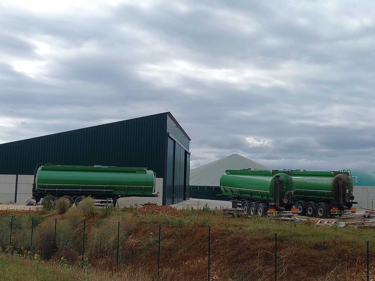 جديد نصف مقطورة صهريج لنقل الكيماويات NURSAN Slurry Tanker: صور 13
