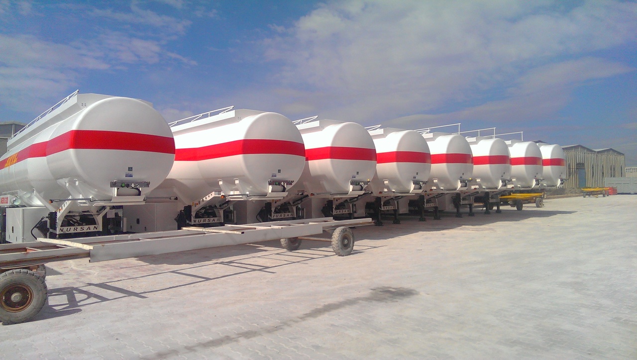 جديد نصف مقطورة صهريج لنقل الوقود NURSAN Steel Fuel Tanker: صور 13