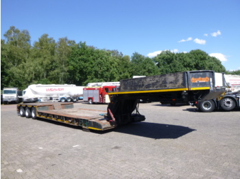 عربة مسطحة منخفضة نصف مقطورة Nooteboom 3-axle lowbed trailer 33 t / extendable 8.5 m: صور 2