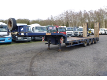 عربة مسطحة منخفضة نصف مقطورة Nooteboom 4-axle semi-lowbed trailer 9.15 m / 89 t: صور 1