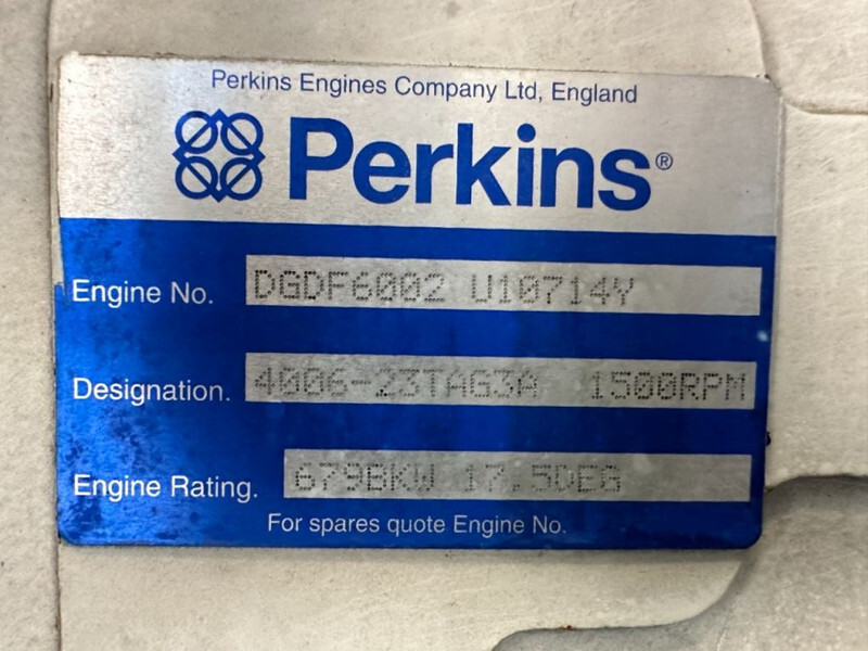 مجموعة المولدات Perkins 4006-23TAG3A Stamford 900 kVA Silent generatorset: صور 4