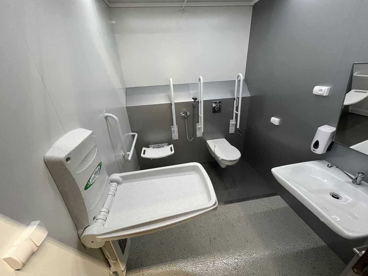 جديد البيت الحاوية, مقطورة ROSEMEIER VE WC F 3574 SP Behinderten WC Toiletten: صور 29