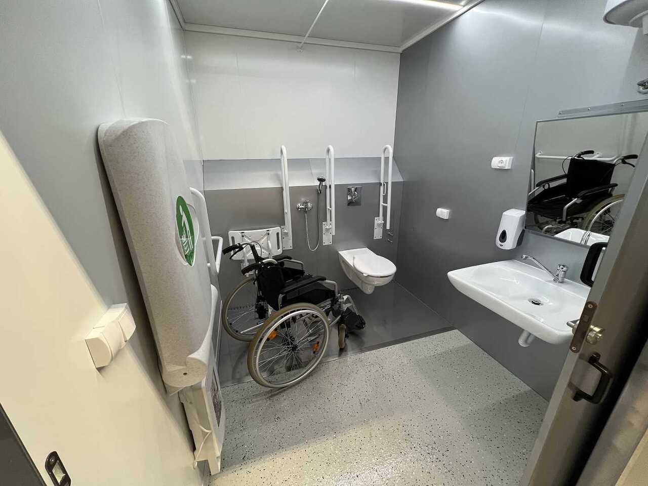 جديد البيت الحاوية, مقطورة ROSEMEIER VE WC F 3574 SP Behinderten WC Toiletten: صور 25