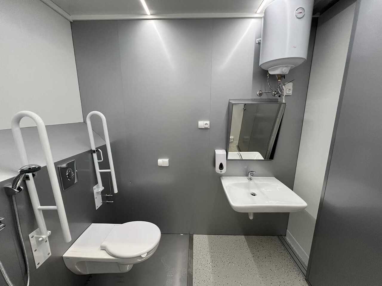 جديد البيت الحاوية, مقطورة ROSEMEIER VE WC F 3574 SP Behinderten WC Toiletten: صور 24