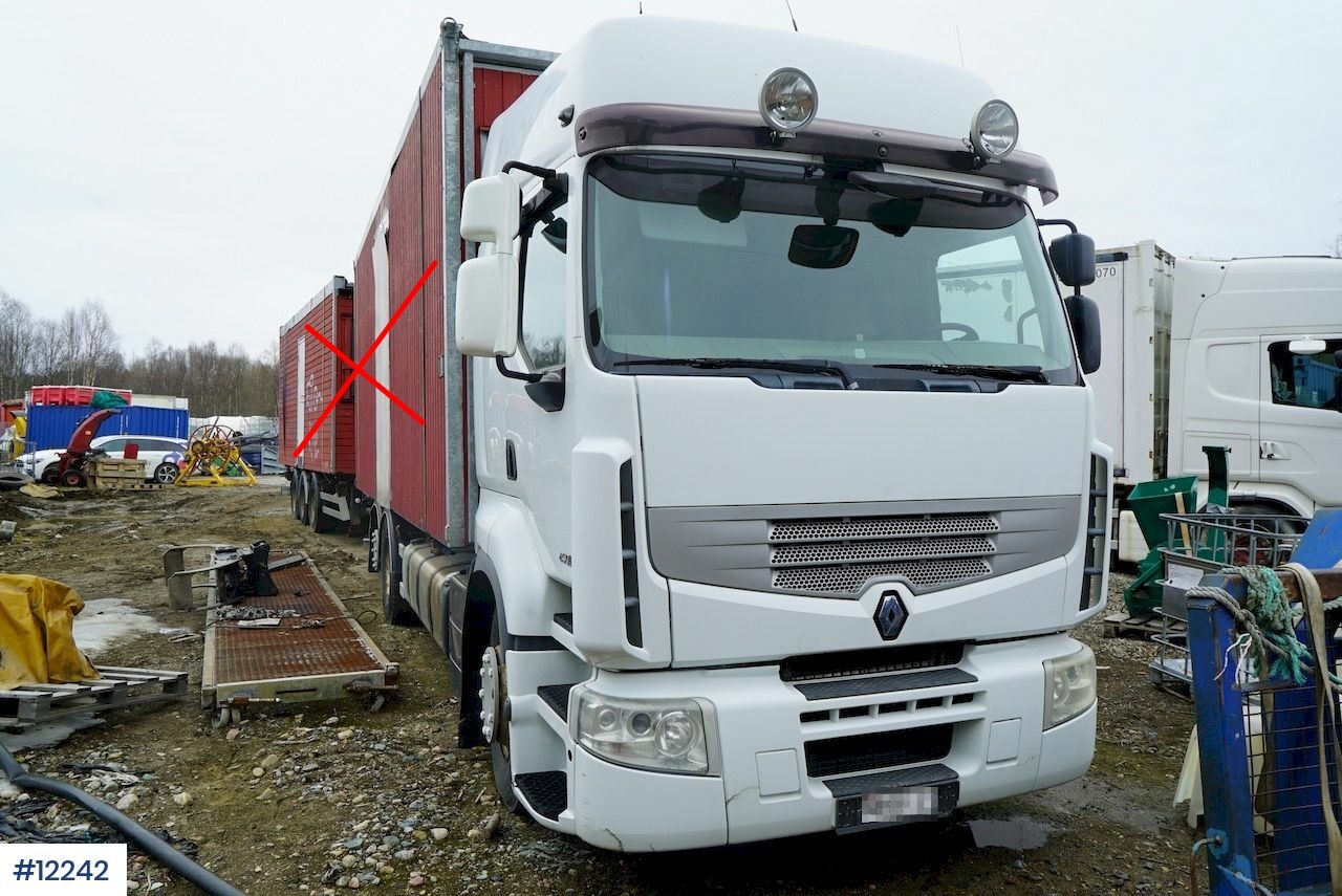 شاحنات الحاويات / جسم علوي قابل للتغيير شاحنة Renault Premium 450DXI: صور 2