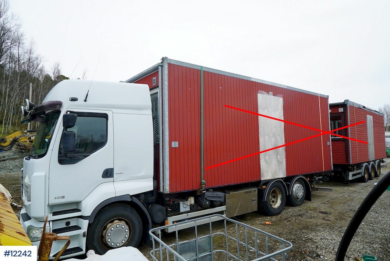 شاحنات الحاويات / جسم علوي قابل للتغيير شاحنة Renault Premium 450DXI: صور 3