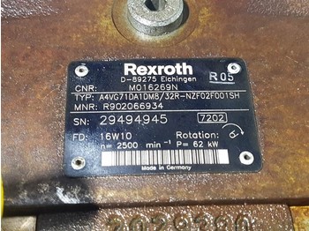 علم السوائل المتحركة Rexroth A4VG71DA1DM8/32R-R902066934-Drive pump/Fahrpumpe: صور 5