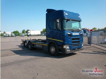 شاحنات الحاويات / جسم علوي قابل للتغيير شاحنة SCANIA R 410 B6x2*4NB BDF Lift- Lenkachse NAVI DAB Kamera: صور 1