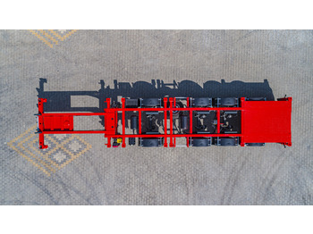 SINAN Container Carrier Transport Semitrailer - شاحنات الحاويات / جسم علوي قابل للتغيير نصف مقطورة: صور 5
