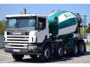 شاحنة خلاطة خرسانة Scania 114 380 Betonmischer * 8x4 * Top Zustand!: صور 1