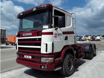 شاحنة جرار Scania 144 530 6x4 manual lames/Steel: صور 1