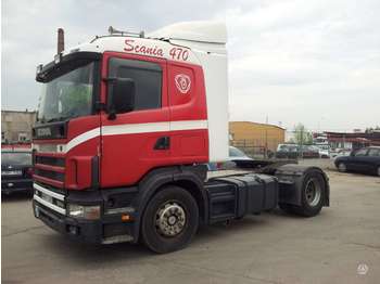 شاحنة جرار Scania R124LA, single sleeper: صور 1