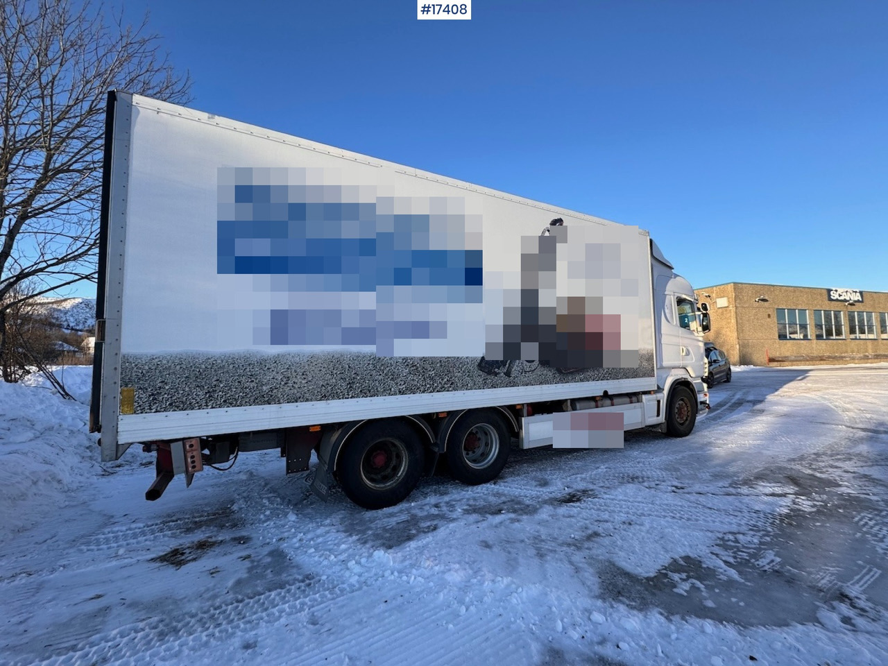 بصندوق مغلق شاحنة Scania R480: صور 49