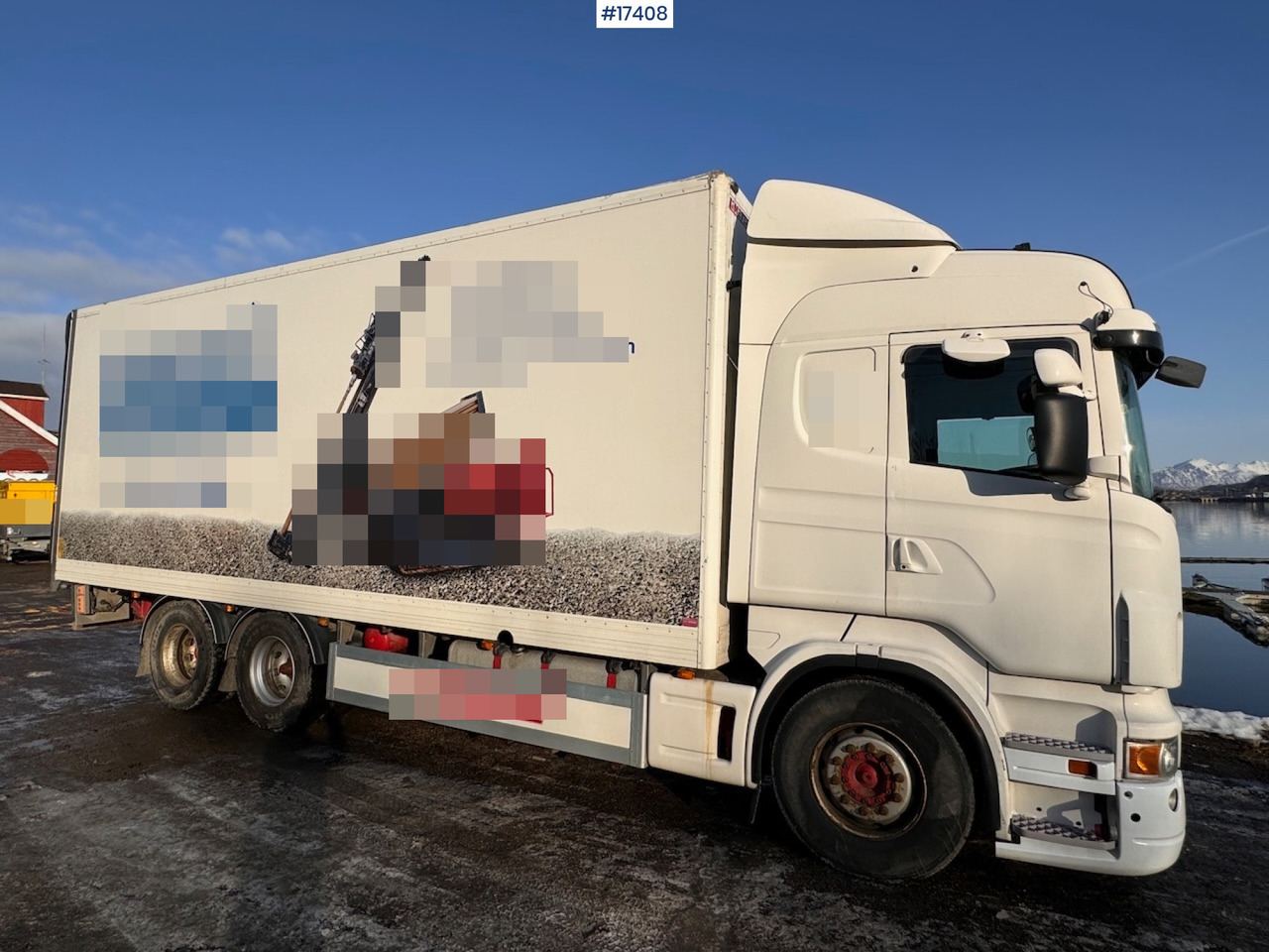بصندوق مغلق شاحنة Scania R480: صور 15