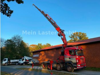 شاحنة جرار Scania R500  Fassi F 900 XP 27,6 m -1800 kg  Seilwinde: صور 1