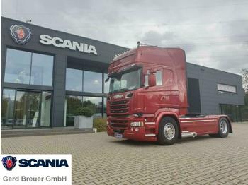 شاحنة جرار Scania R580 LA4X2MNA V8 Topline Retarder Spoiler Leder: صور 1