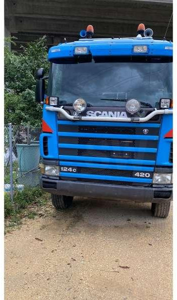 شاحنة جرار Scania R 420 6X6 MACHINE SUISSE: صور 12