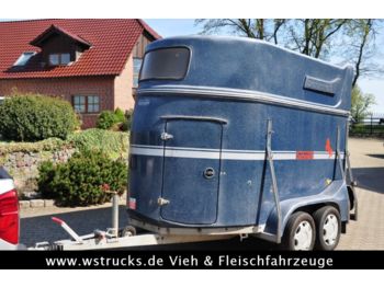 شاحنة نقل المواشي مقطورة Schmidt Vollpoly 2 Pferde+ SK: صور 1