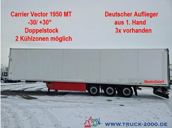 Schmitz Cargobull Carrier 1950 - 2 Kühlzonen-Trennwand-Doppelstock إيجار Schmitz Cargobull Carrier 1950 - 2 Kühlzonen-Trennwand-Doppelstock: صور 1