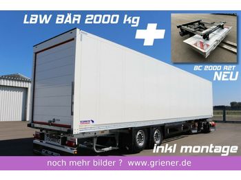 جديد بصندوق مغلق نصف مقطورة Schmitz Cargobull SKO 18/ ROLLTOR / 2-achs / LIFTACHSE /LBW 2000: صور 1