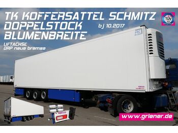 مبردة نصف مقطورة Schmitz Cargobull SKO 24/ TK ONE / DS / ZURRLEISTE LIFT DRP !!!!!!: صور 1