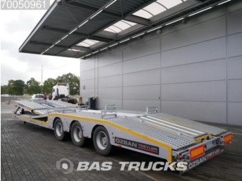 OZSAN NL-registration Ausziebar Galvanized - شاحنة نقل سيارات نصف مقطورة