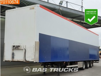بصندوق مغلق نصف مقطورة Van Eck PT-3I Mega Liftachse Aircargo Luftfracht Rollenbett
