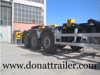 DONAT Container Chassis Semitrailer - Extendable - شاحنات الحاويات / جسم علوي قابل للتغيير نصف مقطورة