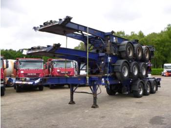 Dennison Stack of 3 units - 3-axle sliding container trailer - شاحنات الحاويات / جسم علوي قابل للتغيير نصف مقطورة