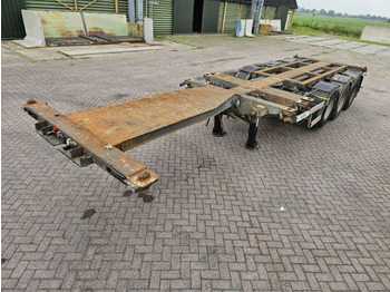 Pacton MFCC Multi - Lifting axle - 2x20FT / 40FTHC / 45FTHC - شاحنات الحاويات / جسم علوي قابل للتغيير نصف مقطورة
