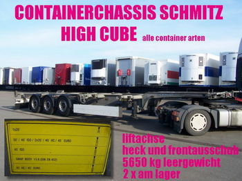 Schmitz SCF 24 G / HIGH CUBE 20/30/40/45 2x vorhanden - شاحنات الحاويات / جسم علوي قابل للتغيير نصف مقطورة