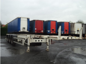 TURBOS HOET Container chassis - شاحنات الحاويات / جسم علوي قابل للتغيير نصف مقطورة