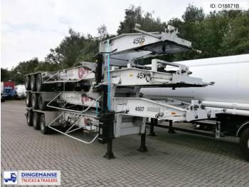 Titan Tank container trailer 20 ft. (3 units € 8000) - شاحنات الحاويات / جسم علوي قابل للتغيير نصف مقطورة