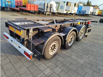 شاحنات الحاويات / جسم علوي قابل للتغيير نصف مقطورة Van Hool 3B2013 3-Assen SAF- Schijfremmen - Liftas - ADR - 3300KG - 11/2023APK (O1226)