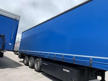 الخيمة نصف مقطورة Kögel SN24 Tautliner,XL Zerti, Liftachse