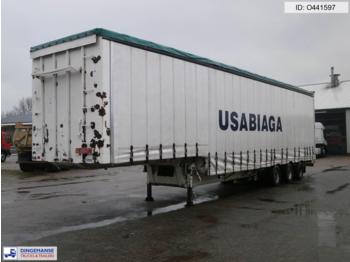 Traylona 3-axle jumbo curtain side trailer / 57500 KG - الخيمة نصف مقطورة