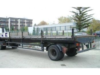 نصف مقطورة مسطحة KEMPF SP 19/1 Platós pótkocsi