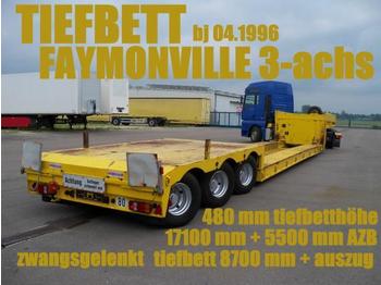 Faymonville FAYMONVILLE TIEFBETTSATTEL 8700 mm + 5500 zwangs - نصف مقطورة