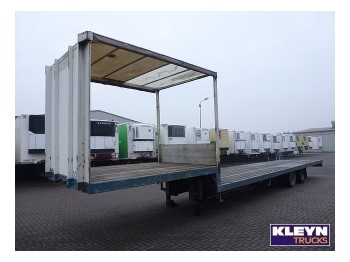 DRACO 2 AXLE GALVINIZED CHASSIS - عربة مسطحة منخفضة نصف مقطورة