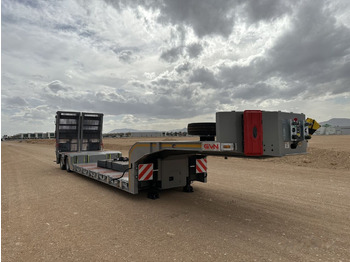 GVN TRAILER 2 Axle Hydraulic Platform Lowloader - عربة مسطحة منخفضة نصف مقطورة